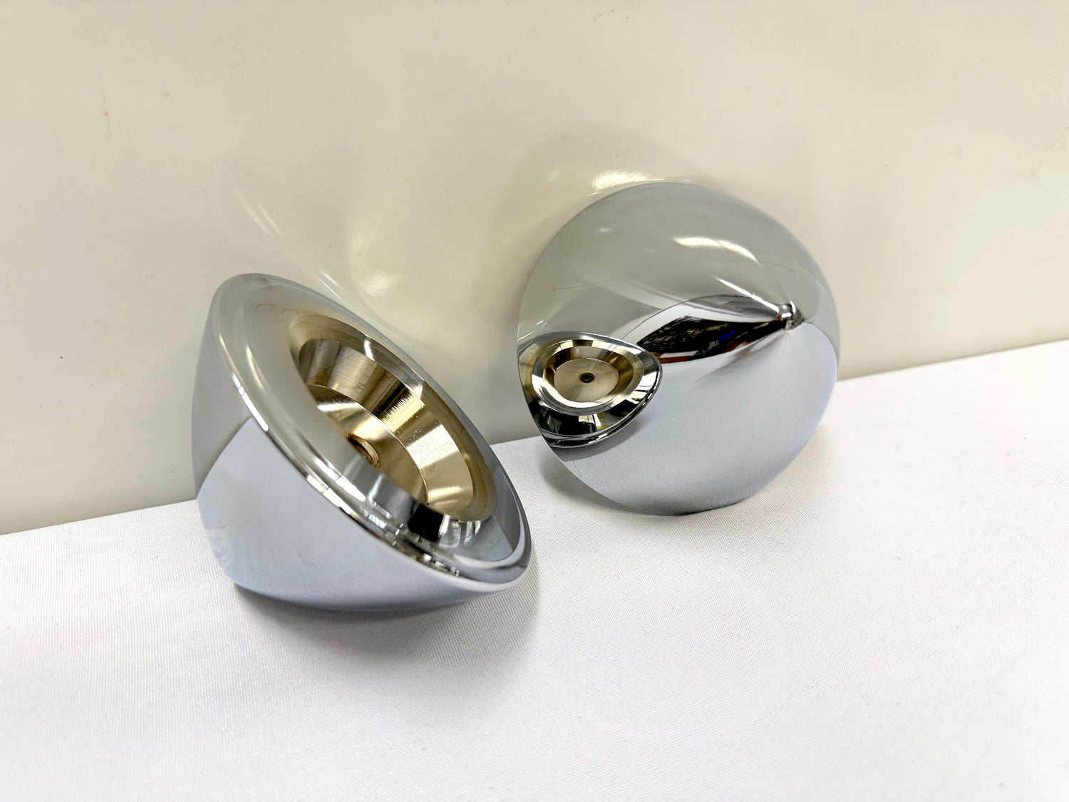 1961 CHEVY IMPALA BEL AIR BISCAYNE FRONT BUMPER GRILLE GUARD BILLET BULLETS 1PAIR / IMPORT CHROME [NEW]