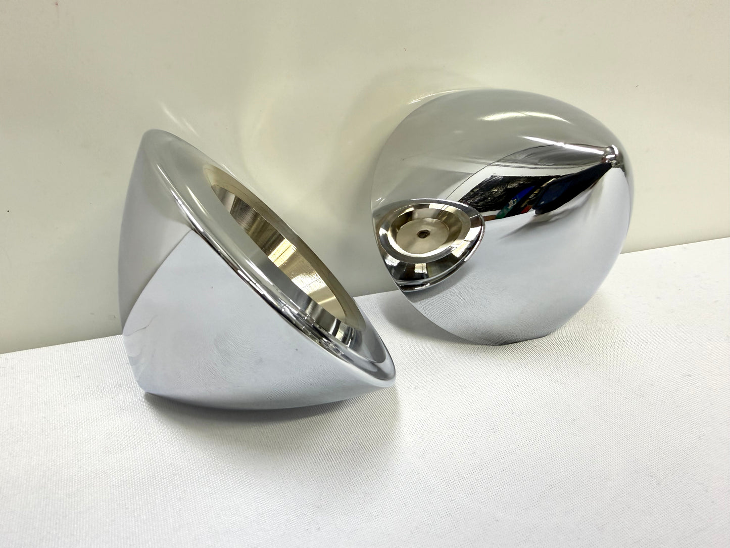 1961 CHEVY IMPALA BEL AIR BISCAYNE FRONT BUMPER GRILLE GUARD BILLET BULLETS 1PAIR / IMPORT CHROME [NEW]
