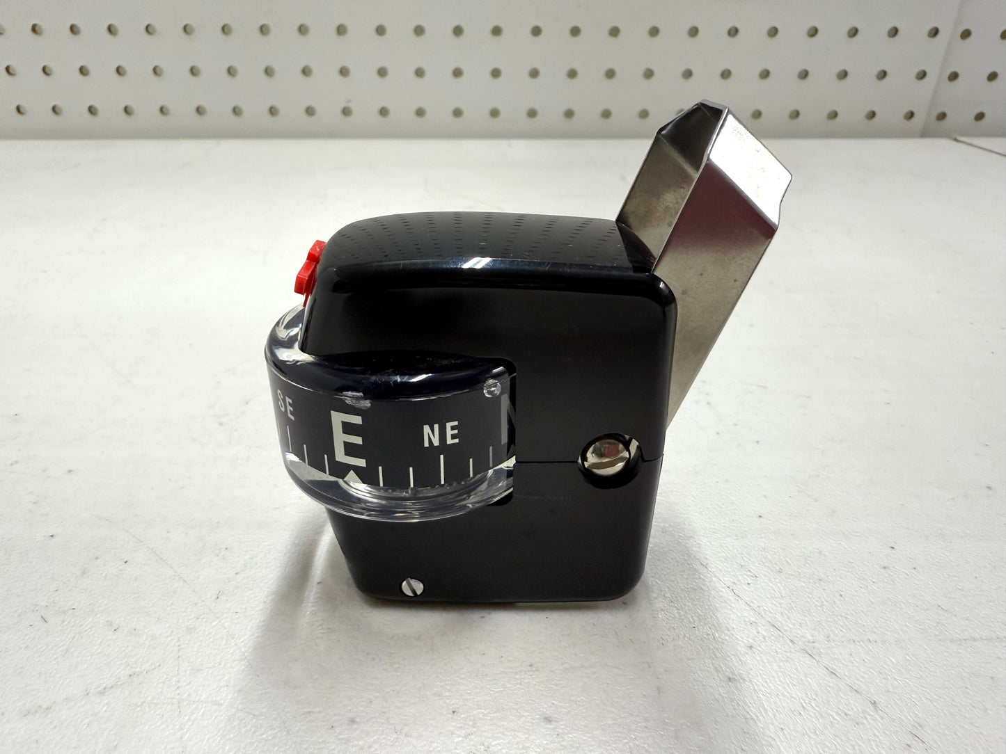 [NEW] 1958-1964 CHEVY IMPALA / FULL SIZE ACCESSORY COMPASS BLACK DIAL W/ LIGHT HARNESS