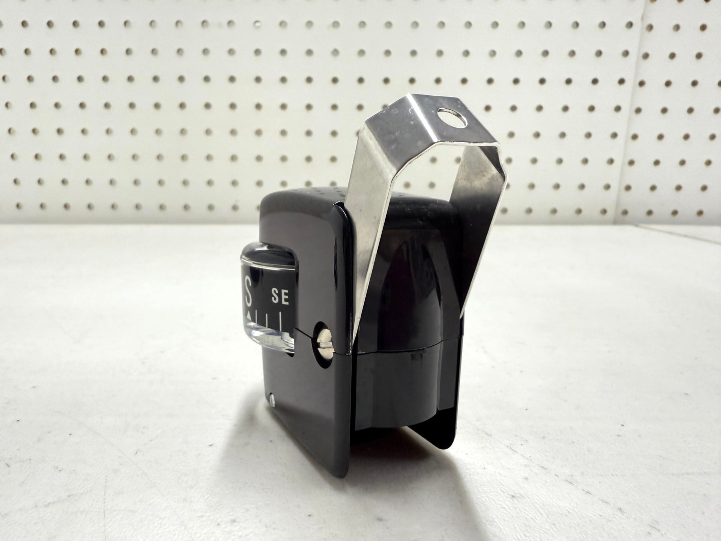 [NEW] 1958-1964 CHEVY IMPALA / FULL SIZE ACCESSORY COMPASS BLACK DIAL W/ LIGHT HARNESS