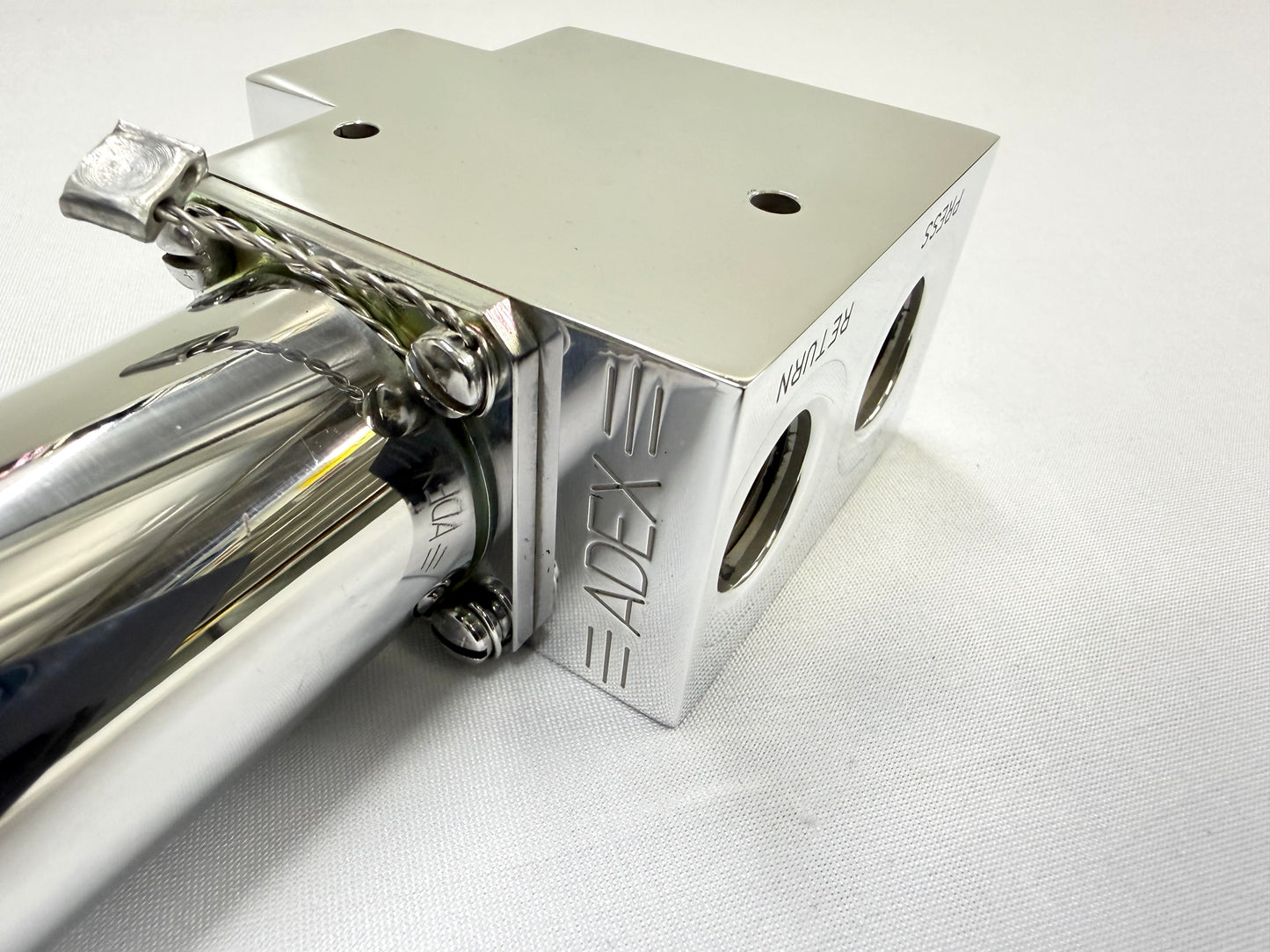 [NEW] ADEX SQUARE DUMP REGULAR DUTY (SHOW QUALITY POLISHED) / LOWRIDER HYDRAULICS PUMP