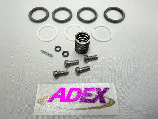 [NEW] ADEX SQUARE DUMP REBUIT KIT / LOWRIDER HYDRAULICS ADEL ADEX ADEL II O-RING KIT With Spring