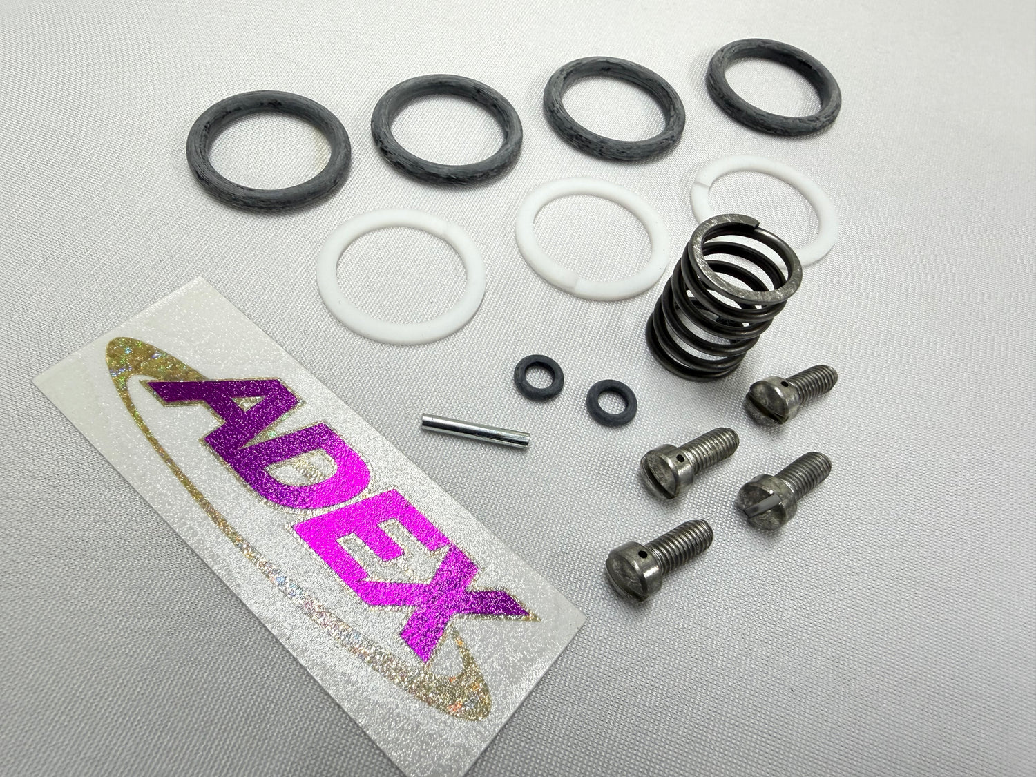[NEW] ADEX SQUARE DUMP REBUIT KIT / LOWRIDER HYDRAULICS ADEL ADEX ADEL II O-RING KIT With Spring