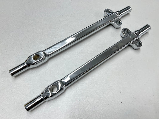 1958-1964 CHEVY IMPALA LOWER CONTROL A ARM SHAFTS 1PAIR [NEW] [CHROME FINISH]