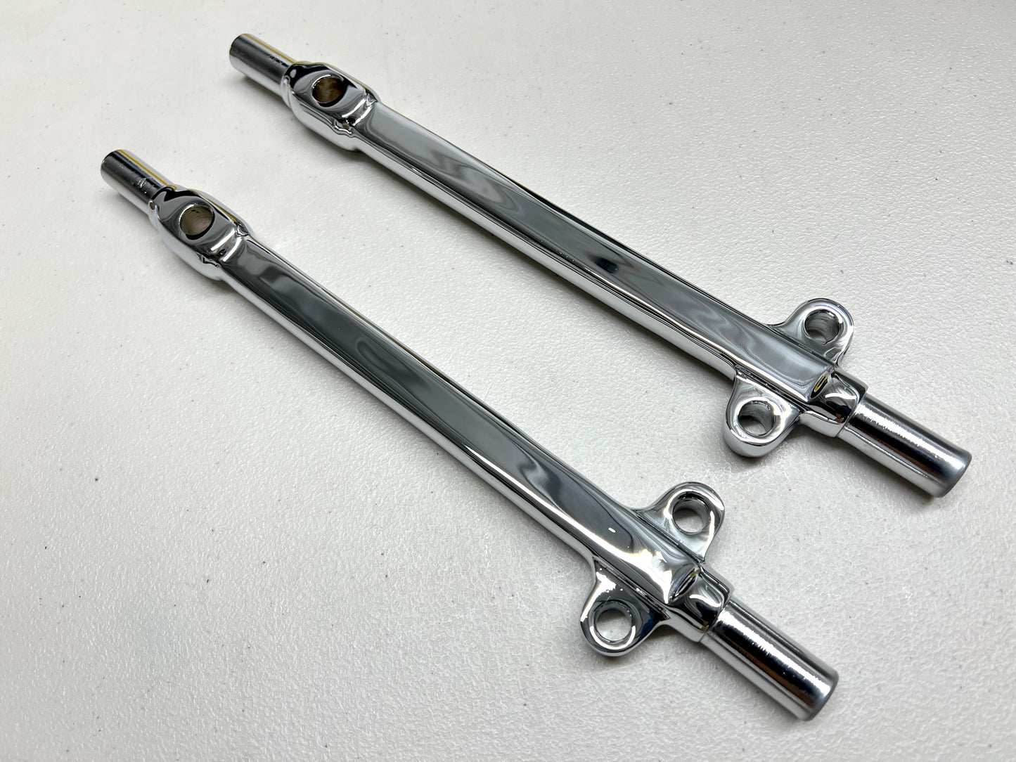 1958-1964 CHEVY IMPALA LOWER CONTROL A ARM SHAFTS 1PAIR [NEW] [CHROME FINISH]