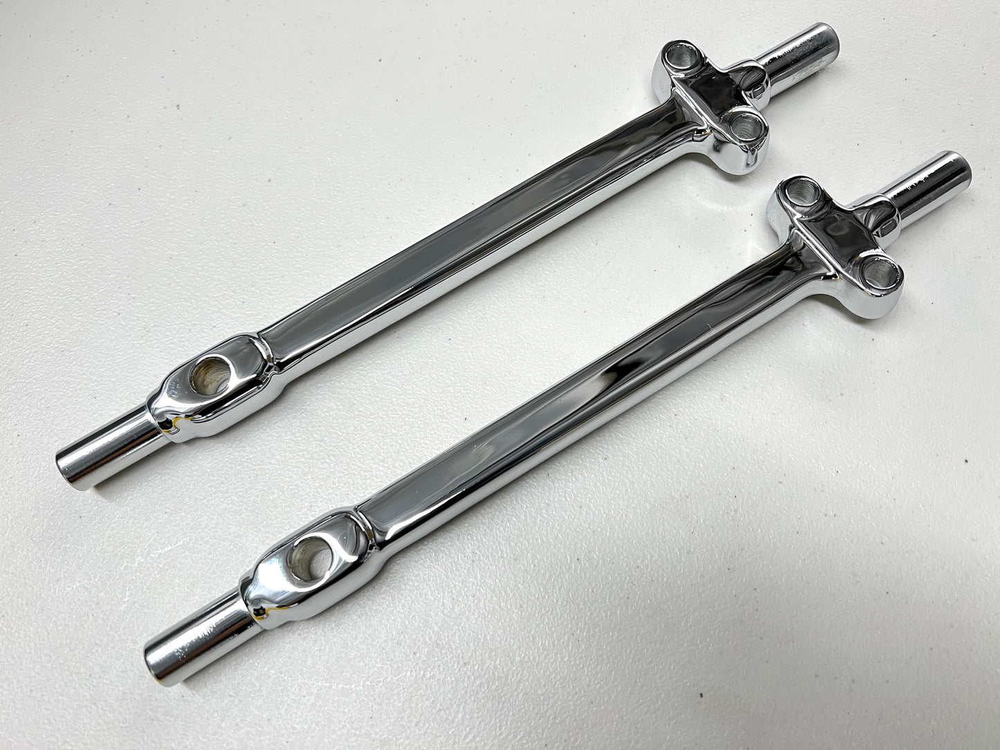 1958-1964 CHEVY IMPALA LOWER CONTROL A ARM SHAFTS 1PAIR [NEW] [CHROME FINISH]