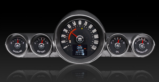 Dakota Digital 1959-1960 Chevy Impala / El Camino RTX Retrotech Dash Gauge System RTX-59C-IMP-X