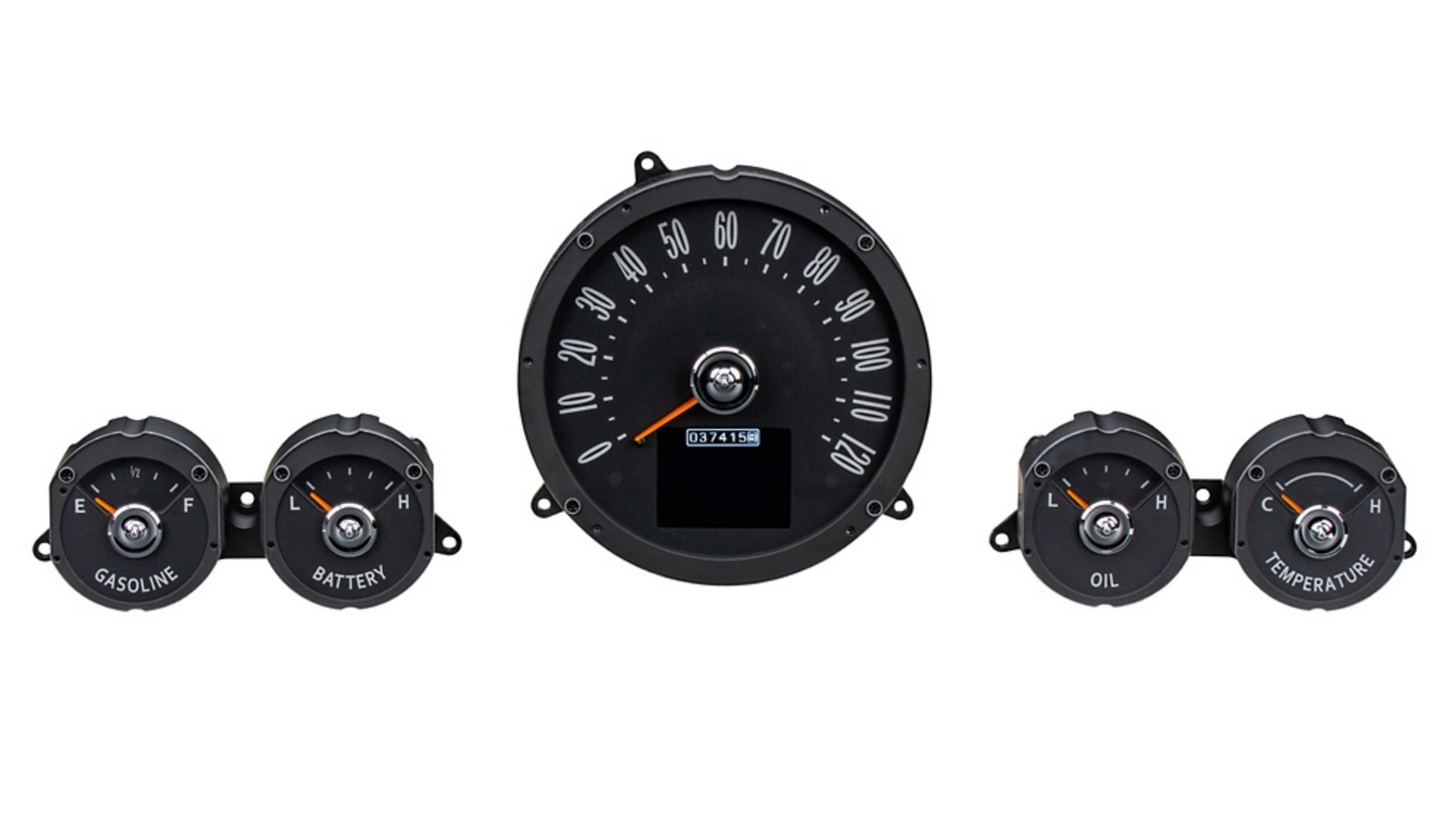 Dakota Digital 1959-1960 Chevy Impala / El Camino RTX Retrotech Dash Gauge System RTX-59C-IMP-X