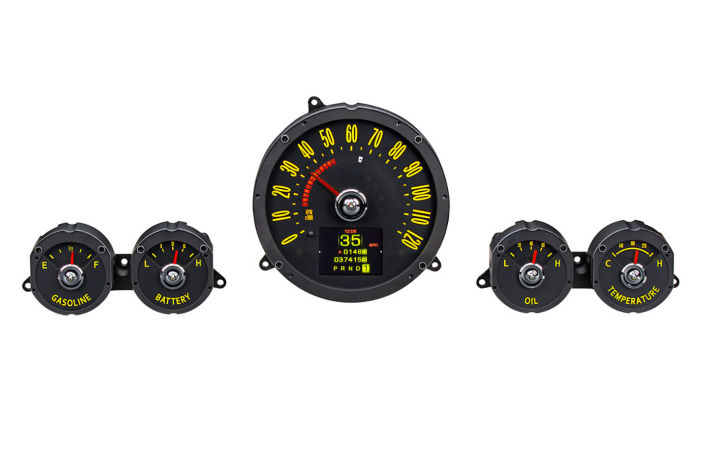 Dakota Digital 1959-1960 Chevy Impala / El Camino RTX Retrotech Dash Gauge System RTX-59C-IMP-X