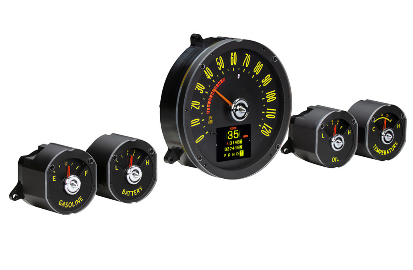 Dakota Digital 1959-1960 Chevy Impala / El Camino RTX Retrotech Dash Gauge System RTX-59C-IMP-X