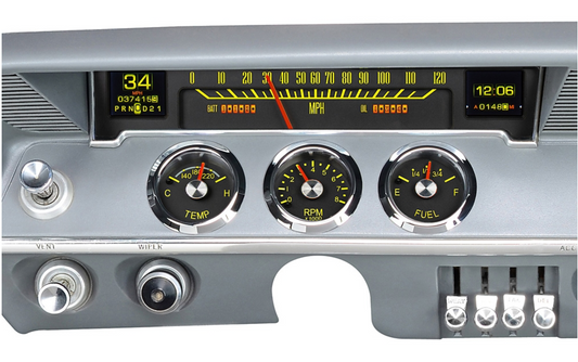 Dakota Digital 1961-62 Chevy Impala Retrotech Dash Gauge System RTX-61C-IMP-X