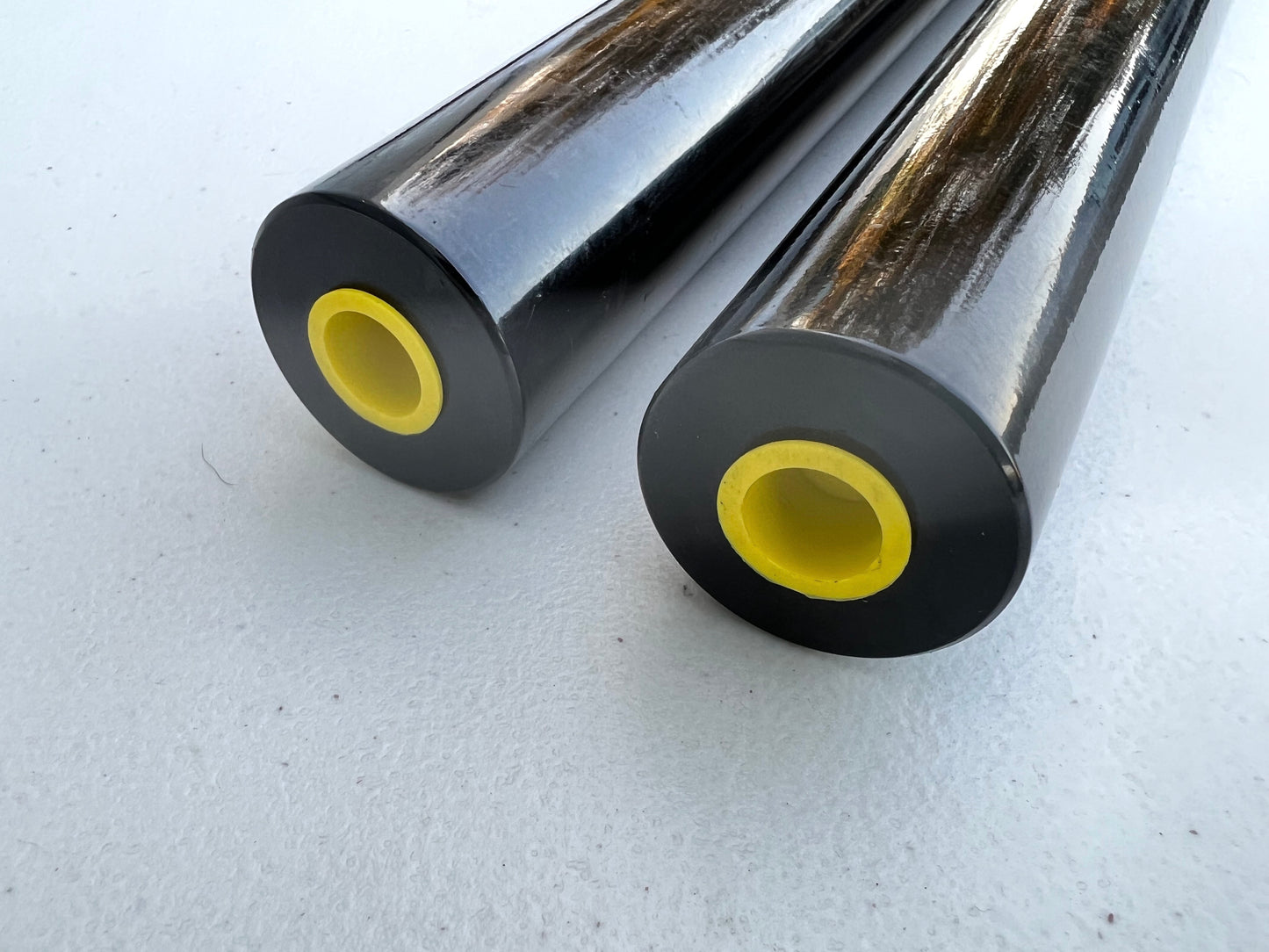 6INCH HYDRAULIC CYLINDERS (REGULAR FAT) BLACK PAIR