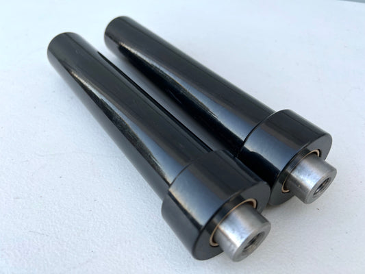 6INCH HYDRAULIC CYLINDERS (REGULAR FAT) BLACK PAIR