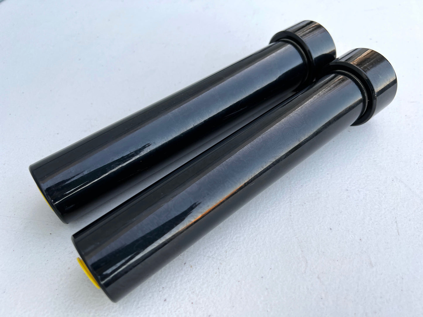 6INCH HYDRAULIC CYLINDERS (REGULAR FAT) BLACK PAIR