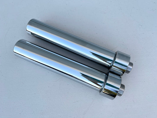 6INCH HYDRAULIC CYLINDERS (REGULAR FAT) CHROME PAIR