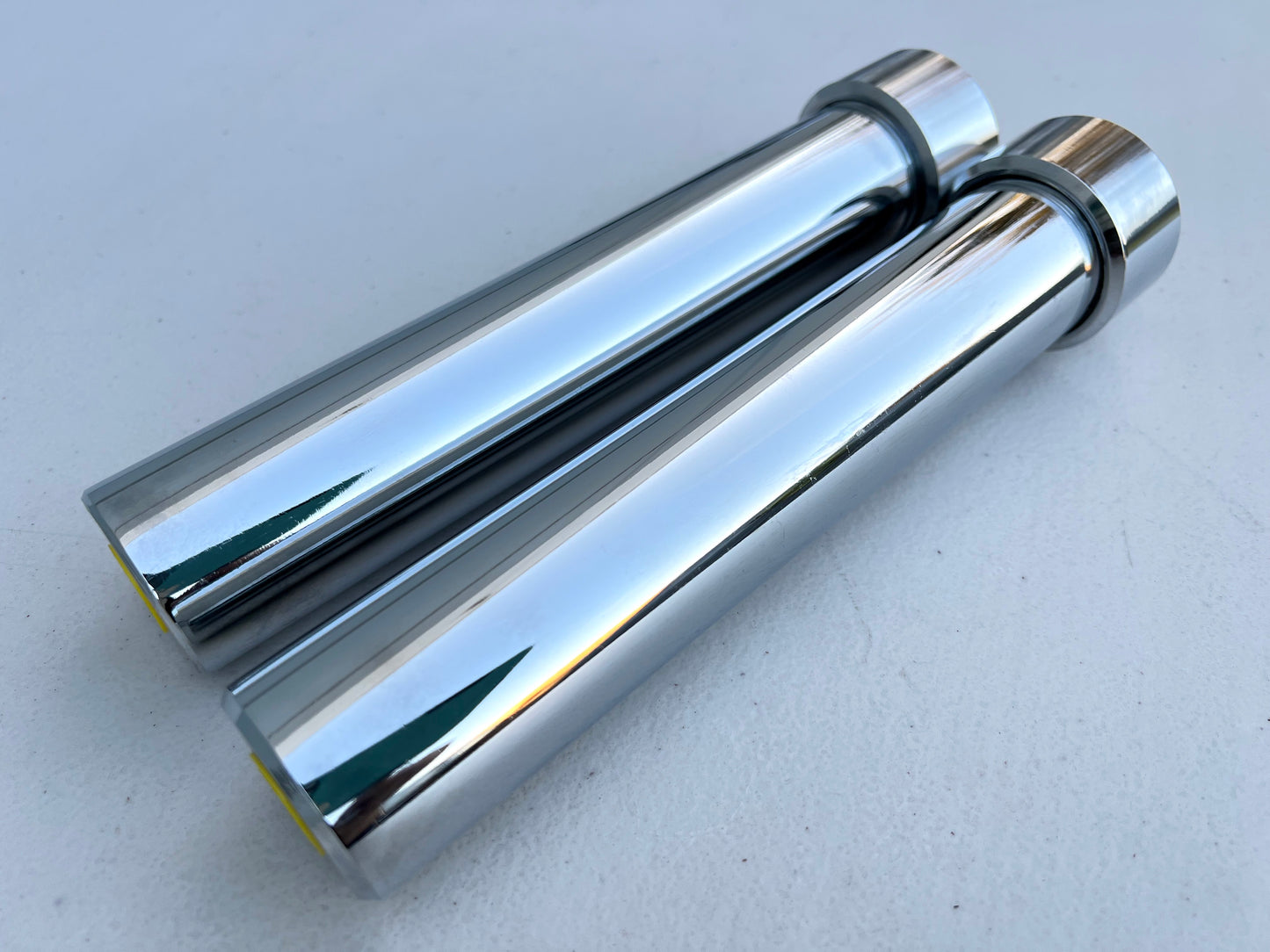 6INCH HYDRAULIC CYLINDERS (REGULAR FAT) CHROME PAIR