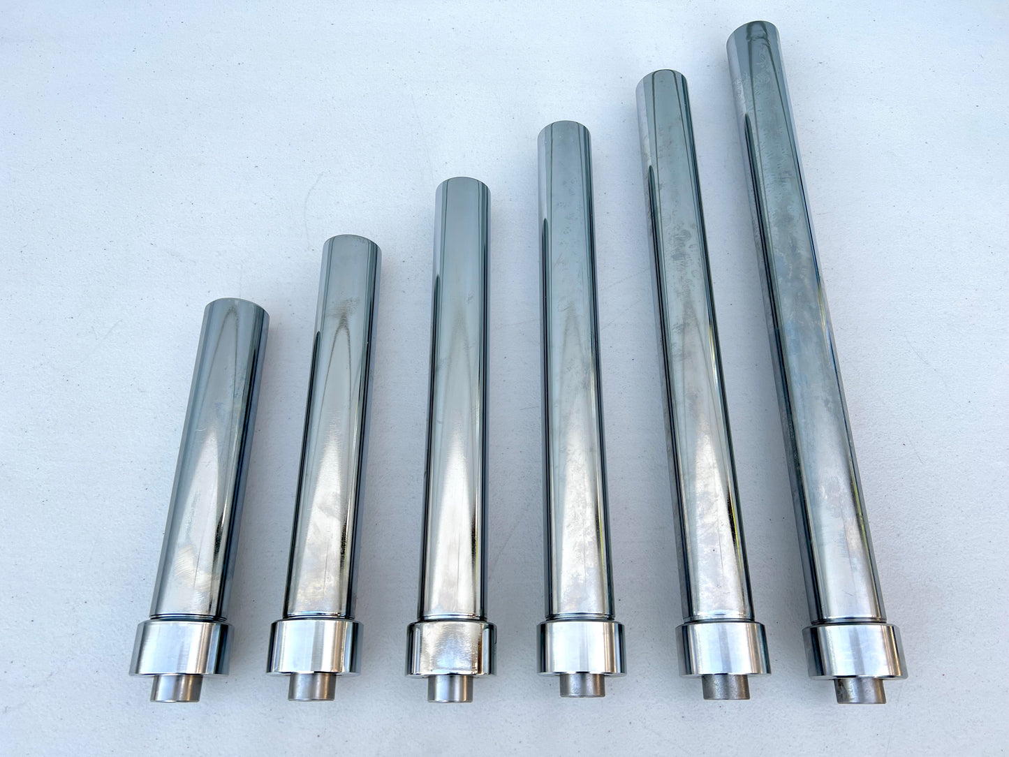 6INCH HYDRAULIC CYLINDERS (REGULAR FAT) CHROME PAIR