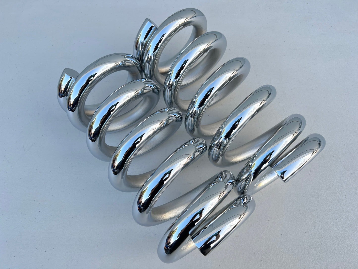 4.5TON COILS (PAIR) / SHOW CHROME FINISH