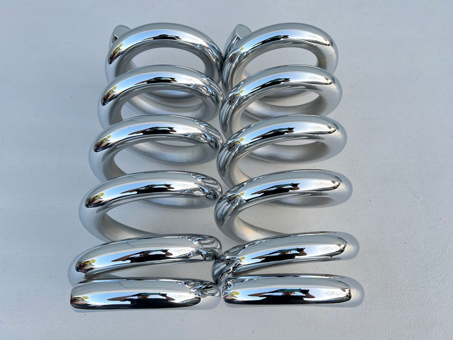 4.5TON COILS (PAIR) / SHOW CHROME FINISH