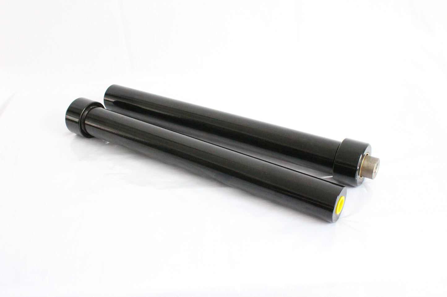 12INCH HYDRAULIC CYLINDERS (REGULAR FAT) BLACK PAIR / LOWRIDER HYDRAULIC PARTS