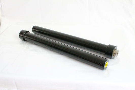 14INCH HYDRAULIC CYLINDERS (REGULAR FAT) BLACK PAIR / LOWRIDER HYDRAULIC PARTS