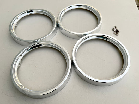 1964 CHEVY IMPALA / FULL-SIZE HEAD LIGHT BEZELS 4PC / 1SET [NEW]