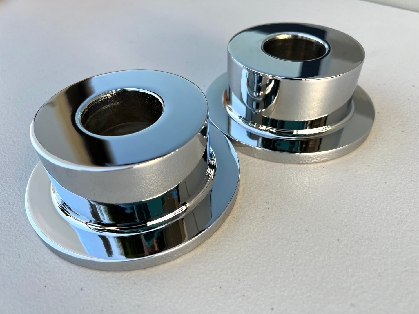 DEEP REVERSE CUPS (PAIR) / CHROME FINISH