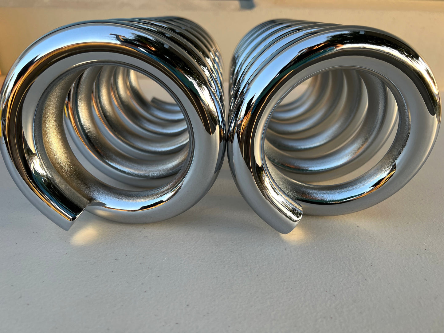 3.5TON COILS (PAIR) / CHROME FINISH