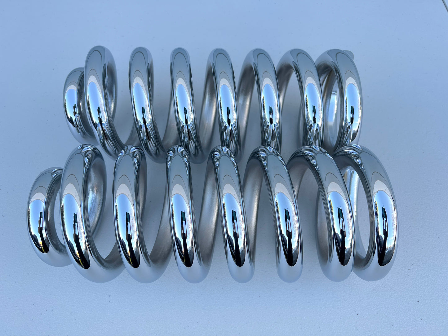 2TON COILS (PAIR) / CHROME FINISH