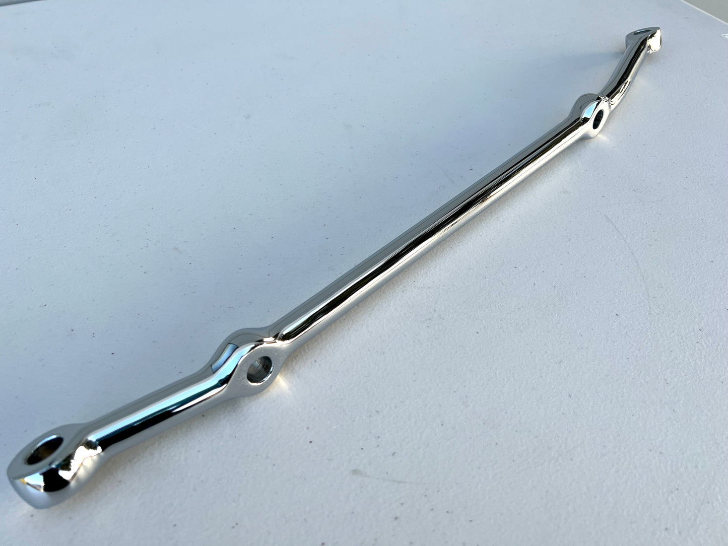 1963-64 FULL SIZE MANUAL STEERING CENTERLINK / CHROME FINISHED