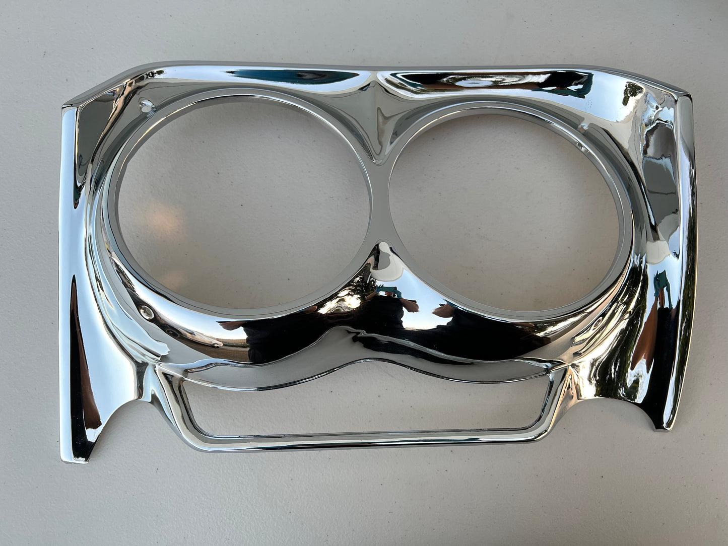 1962 CHEVY IMPALA BEL AIR BISCAYNE HEADLIGHT BEZEL SET [ORIGINAL / OEM] [CHROME FINISH]