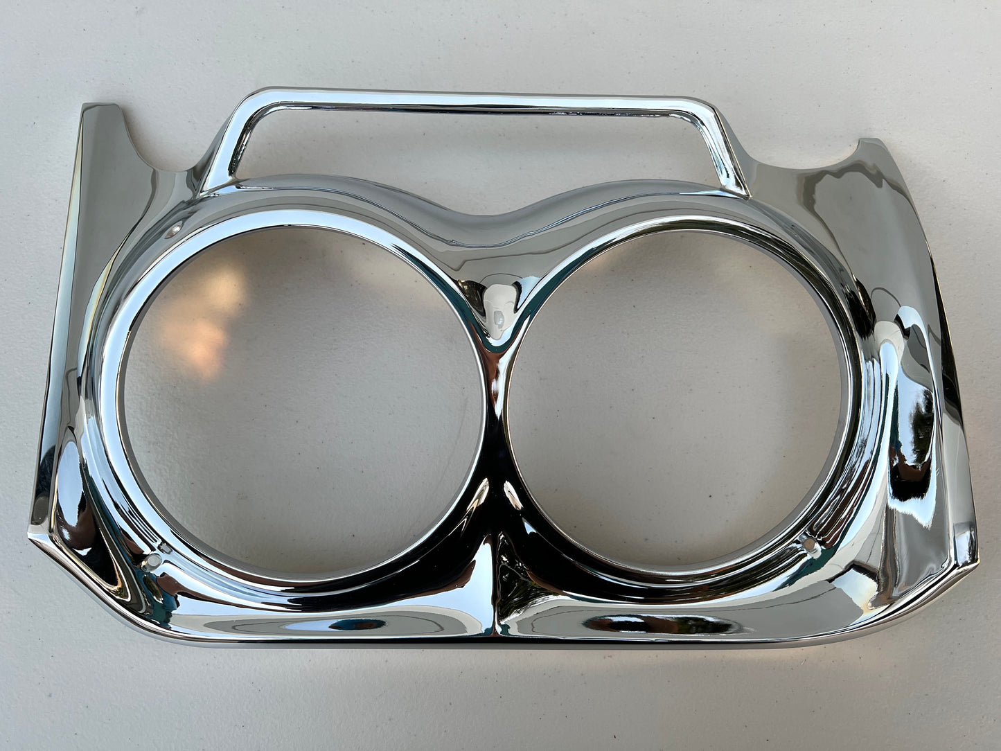 1962 CHEVY IMPALA BEL AIR BISCAYNE HEADLIGHT BEZEL SET [ORIGINAL / OEM] [CHROME FINISH]