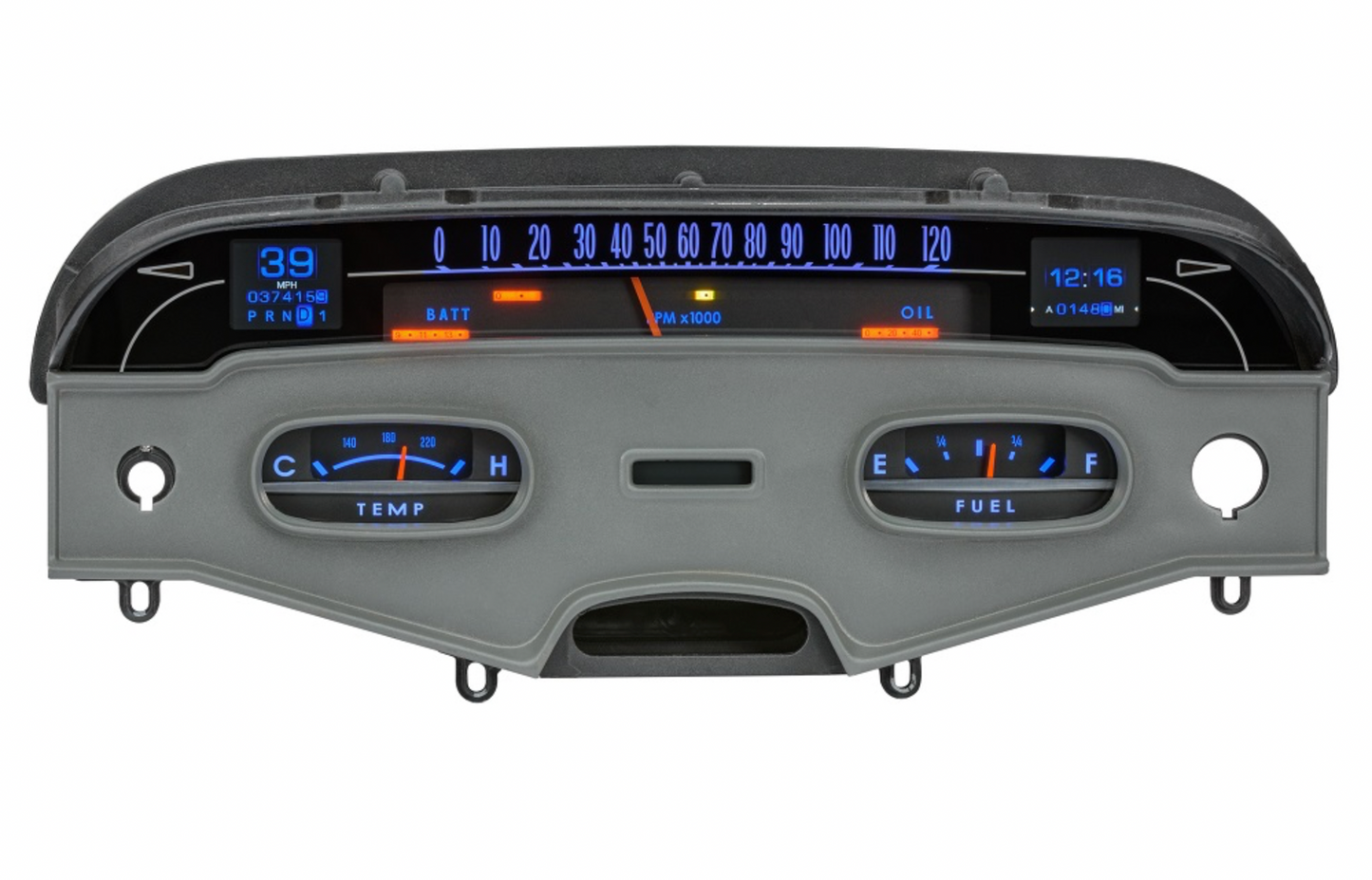 Dakota Digital 1958 Chevy Impala Retrotech Dash Gauge System RTX-58C-IMP-X