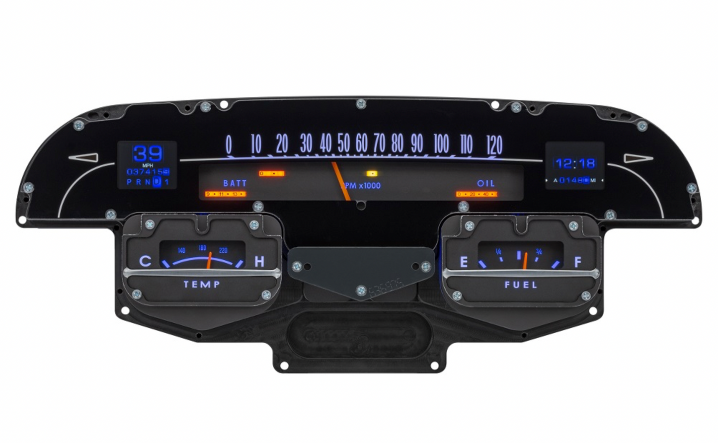 Dakota Digital 1958 Chevy Impala Retrotech Dash Gauge System RTX-58C-IMP-X