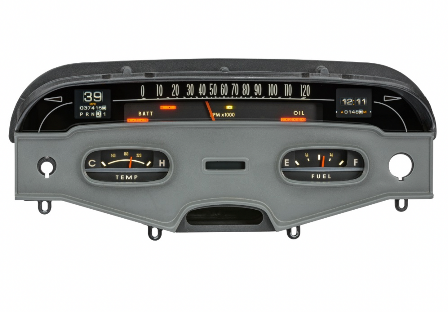 Dakota Digital 1958 Chevy Impala Retrotech Dash Gauge System RTX-58C-IMP-X