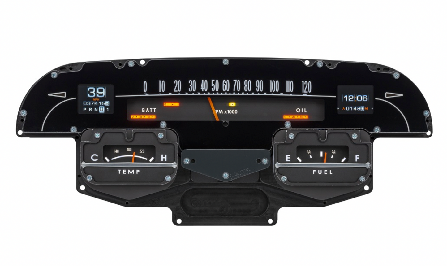 Dakota Digital 1958 Chevy Impala Retrotech Dash Gauge System RTX-58C-IMP-X