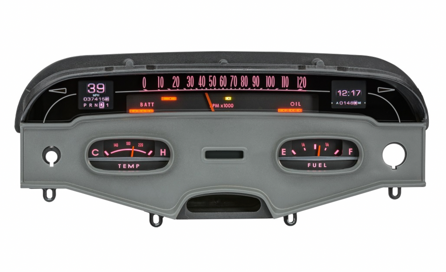 Dakota Digital 1958 Chevy Impala Retrotech Dash Gauge System RTX-58C-IMP-X