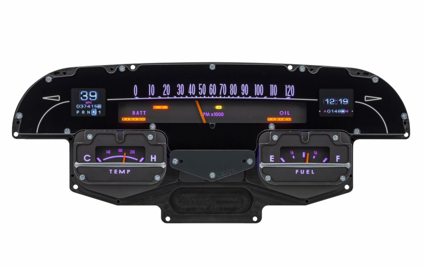 Dakota Digital 1958 Chevy Impala Retrotech Dash Gauge System RTX-58C-IMP-X