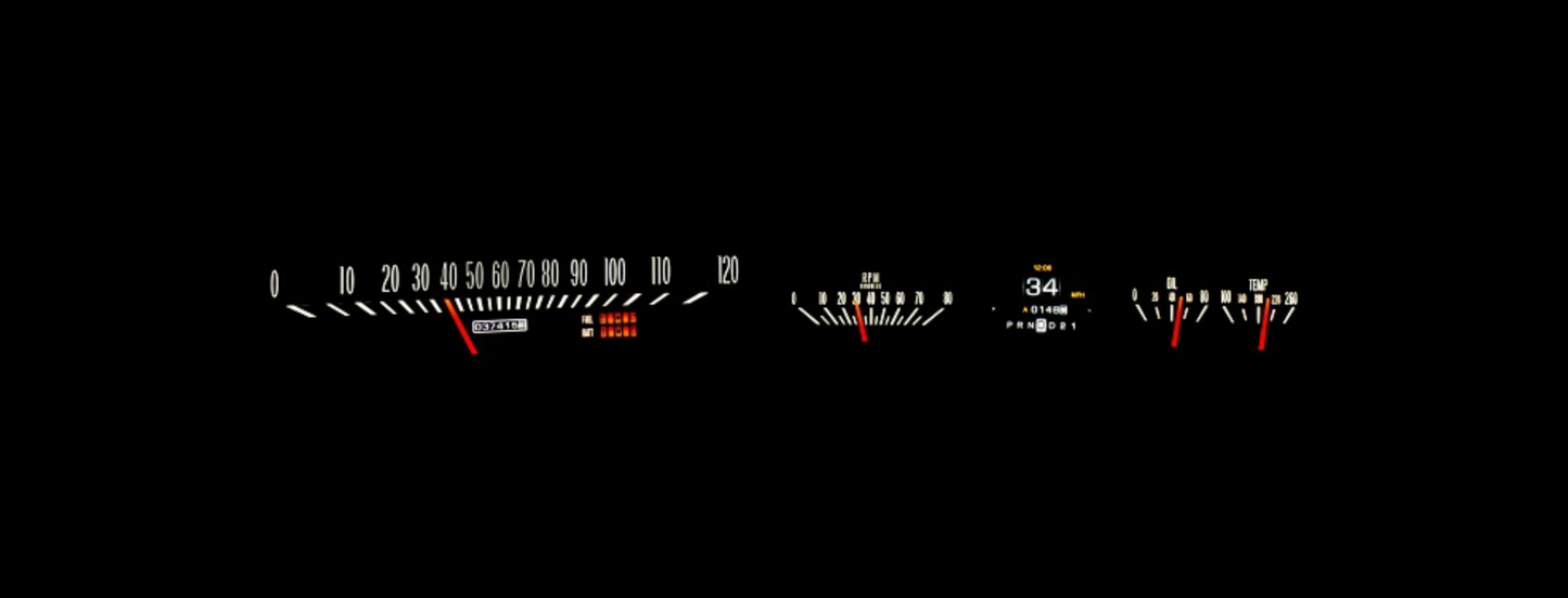 Dakota Digital 1963 Chevy Impala Retrotech Dash Gauge System RTX-63C-IMP-X