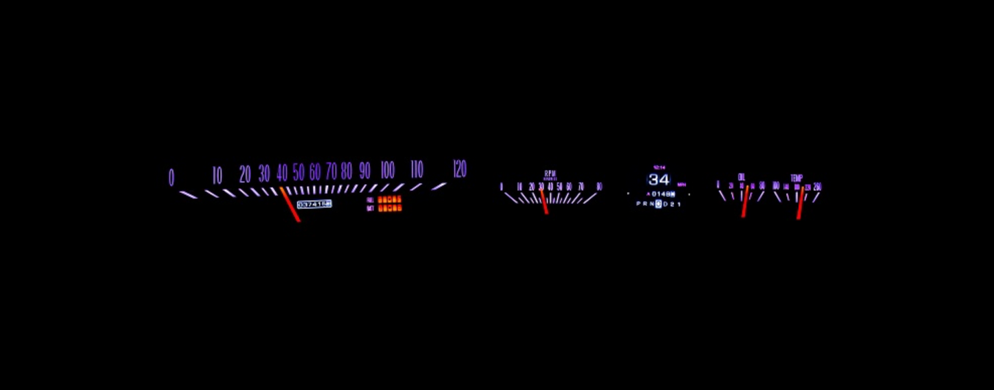 Dakota Digital 1963 Chevy Impala Retrotech Dash Gauge System RTX-63C-IMP-X