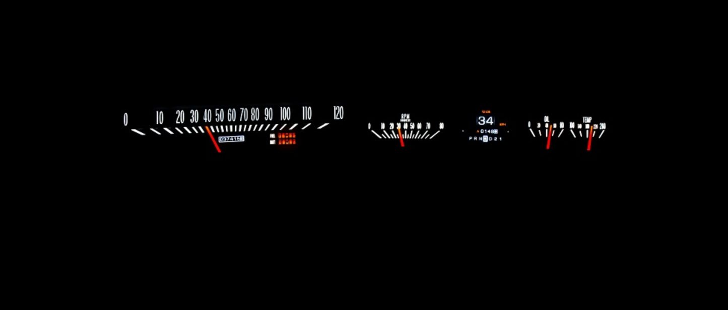 Dakota Digital 1963 Chevy Impala Retrotech Dash Gauge System RTX-63C-IMP-X