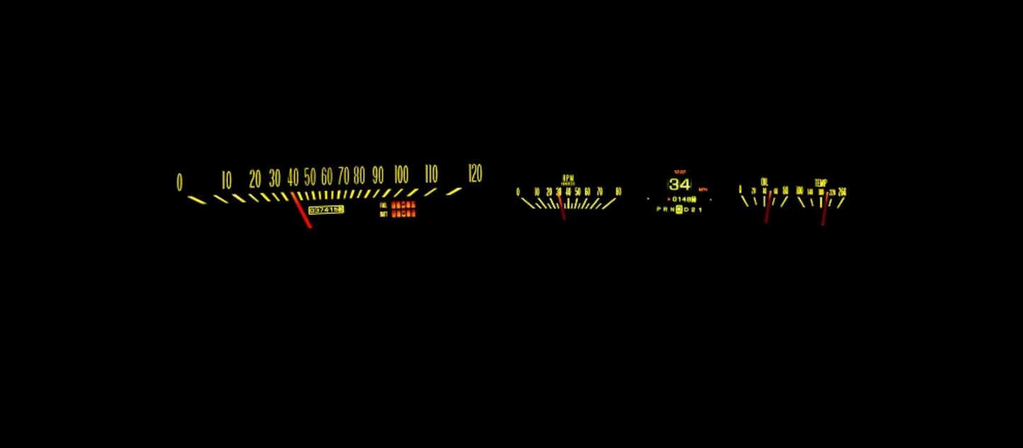 Dakota Digital 1963 Chevy Impala Retrotech Dash Gauge System RTX-63C-IMP-X